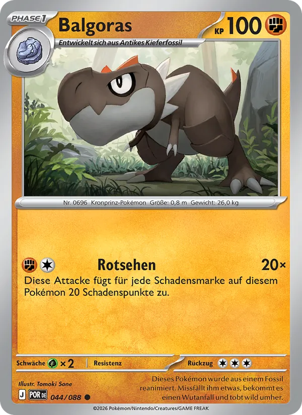 Balgoras Optimale Ordnung 044/88