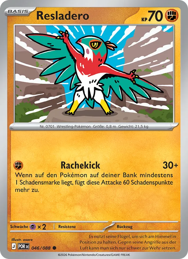 Resladero Optimale Ordnung 046/88