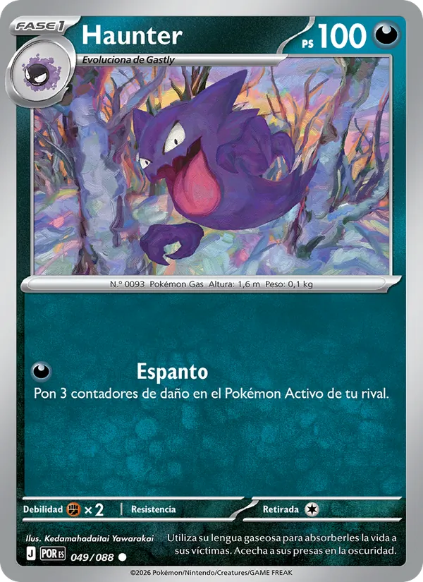 Haunter Equilibrio Perfecto 049/88