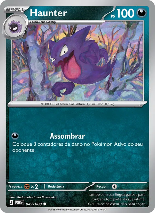 Haunter Equilíbrio Perfeito 049/88