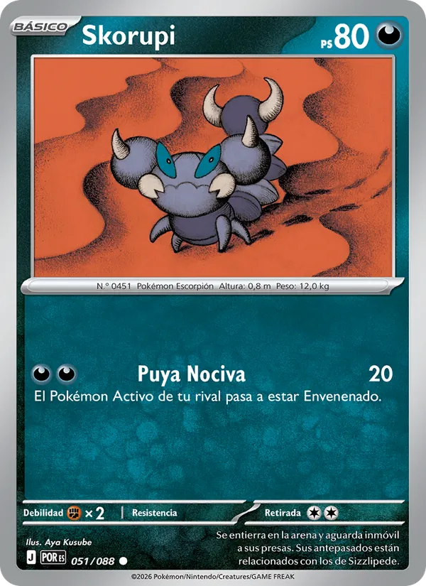 Skorupi Equilibrio Perfecto 051/88