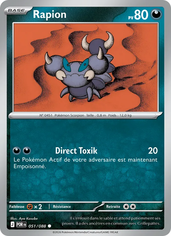 Rapion Équilibre Parfait 051/88