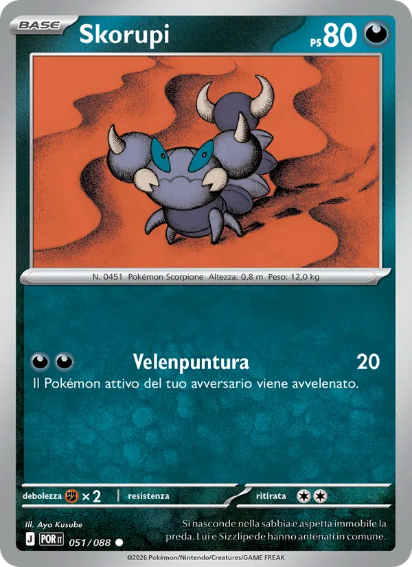 Skorupi Equilibrio Perfetto 051/88