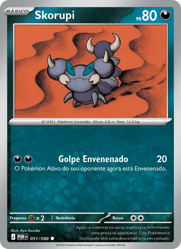 Skorupi Equilíbrio Perfeito 051/88