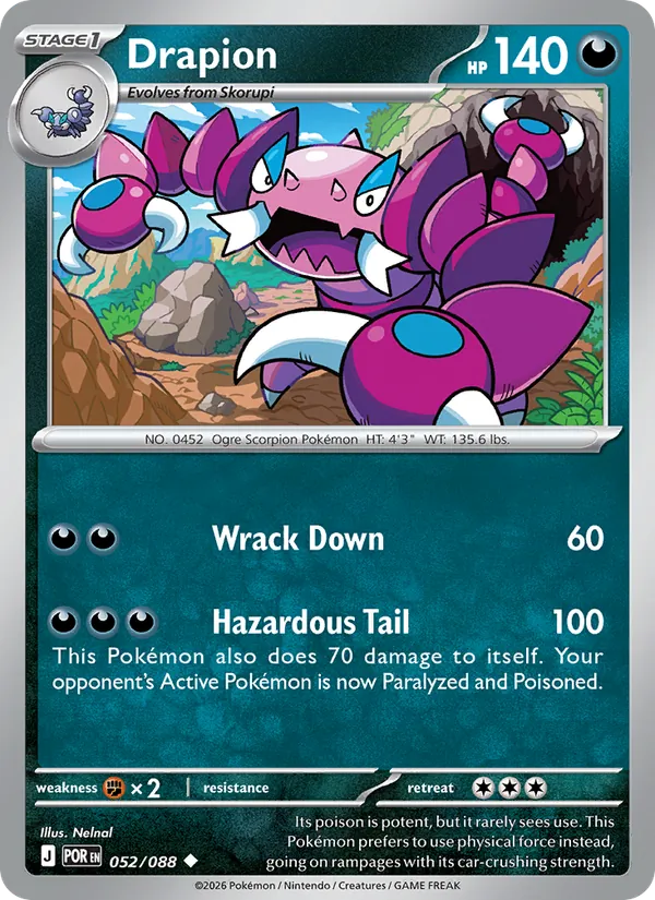 Drapion Perfect Order 052/88