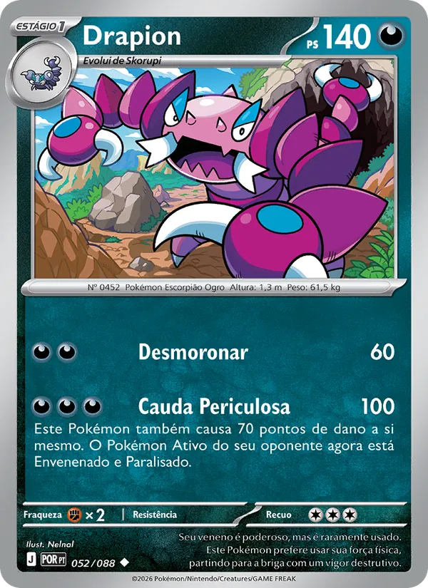 Drapion Equilíbrio Perfeito 052/88