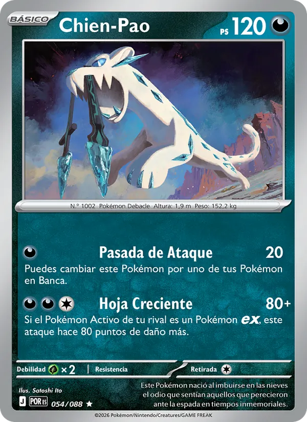 Chien-Pao Equilibrio Perfecto 054/88
