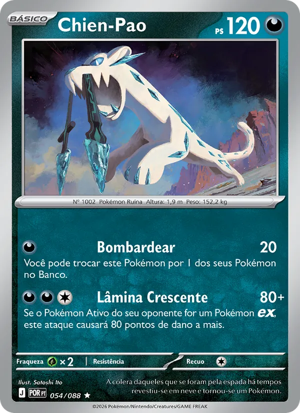 Chien-Pao Equilíbrio Perfeito 054/88