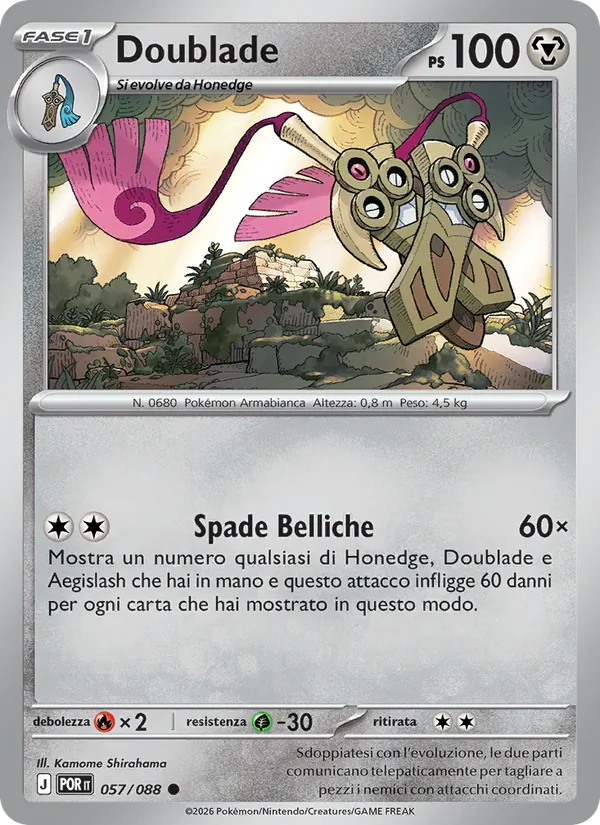 Doublade Equilibrio Perfetto 057/88