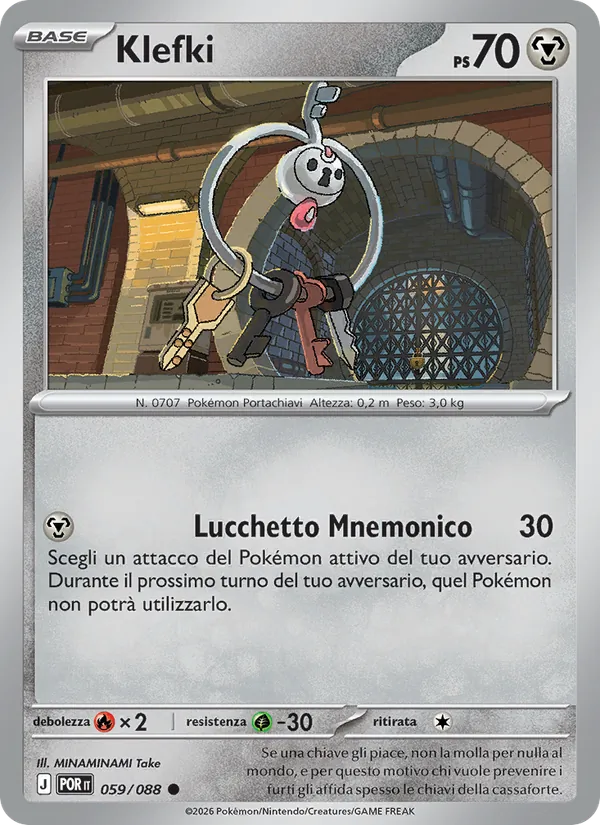 Klefki Equilibrio Perfetto 059/88