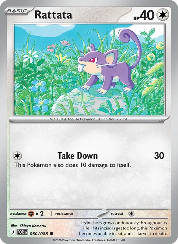 Rattata Perfect Order 060/88
