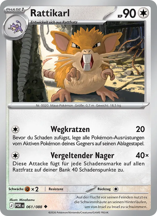 Rattikarl Optimale Ordnung 061/88