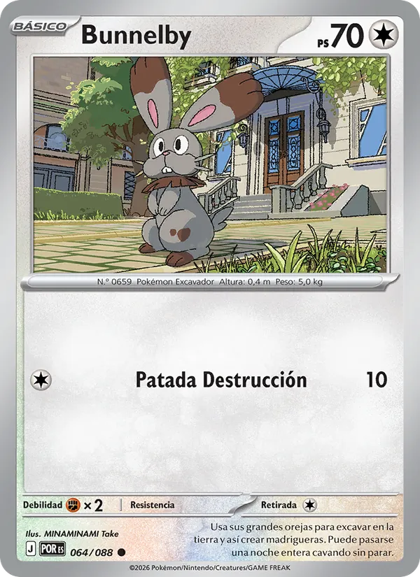 Bunnelby Equilibrio Perfecto 064/88