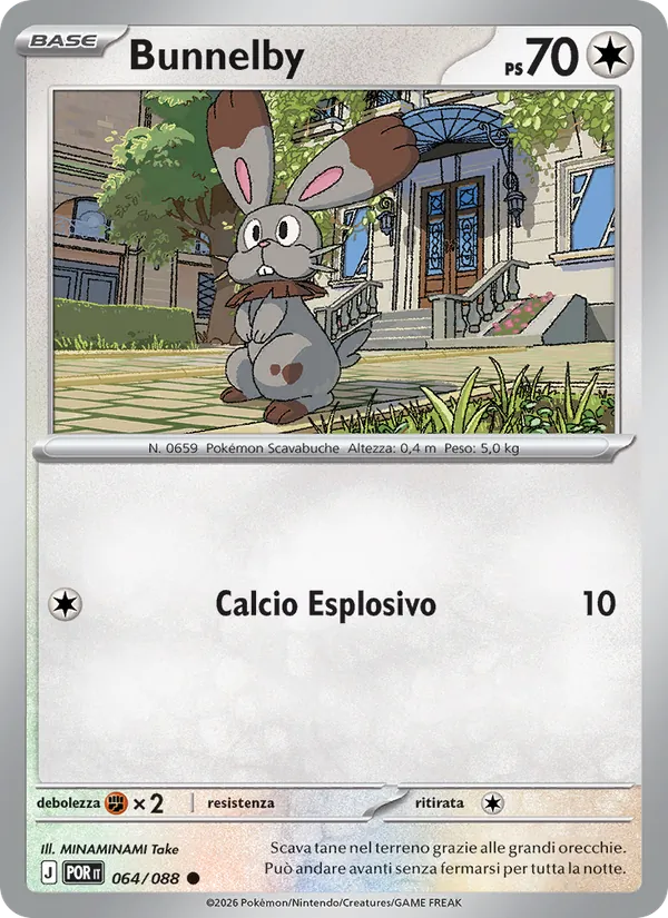 Bunnelby Equilibrio Perfetto 064/88