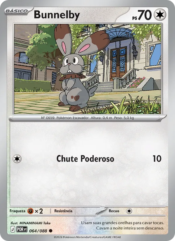 Bunnelby Equilíbrio Perfeito 064/88