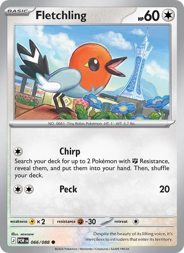 Fletchling Perfect Order 066/88