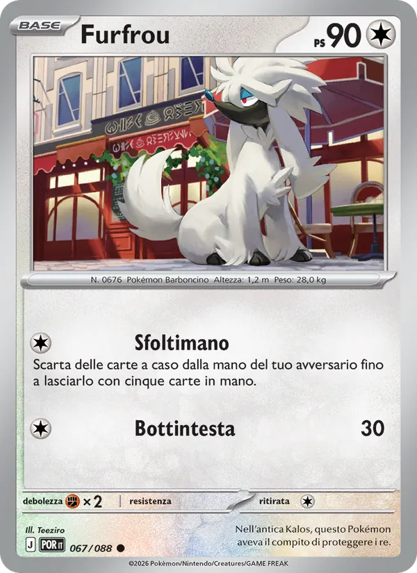 Furfrou Equilibrio Perfetto 067/88