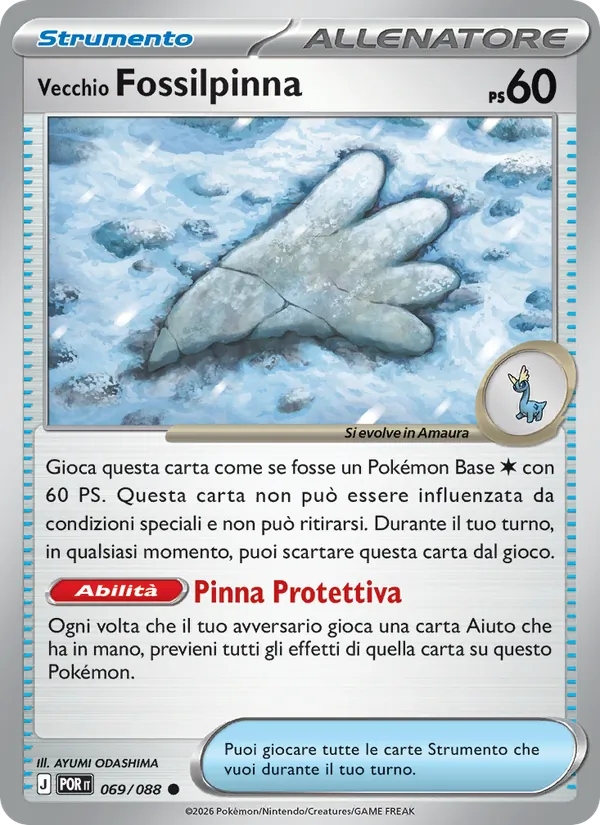 Vecchio Fossilpinna Equilibrio Perfetto 069/88