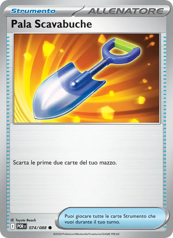 Pala Scavabuche Equilibrio Perfetto 074/88