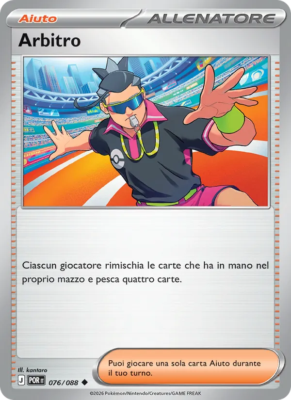 Arbitro Equilibrio Perfetto 076/88