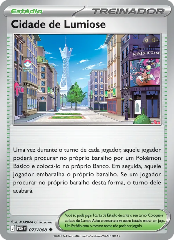Cidade de Lumiose Equilíbrio Perfeito 077/88