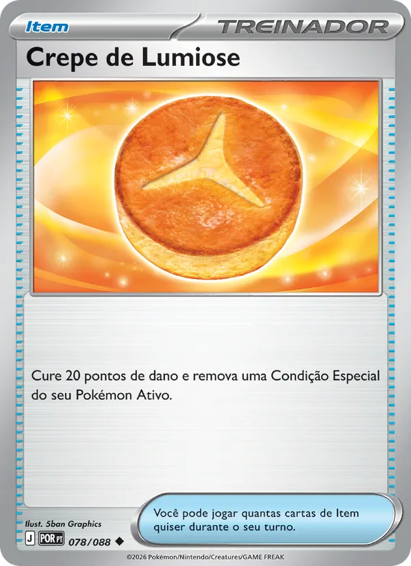 Crepe de Lumiose Equilíbrio Perfeito 078/88