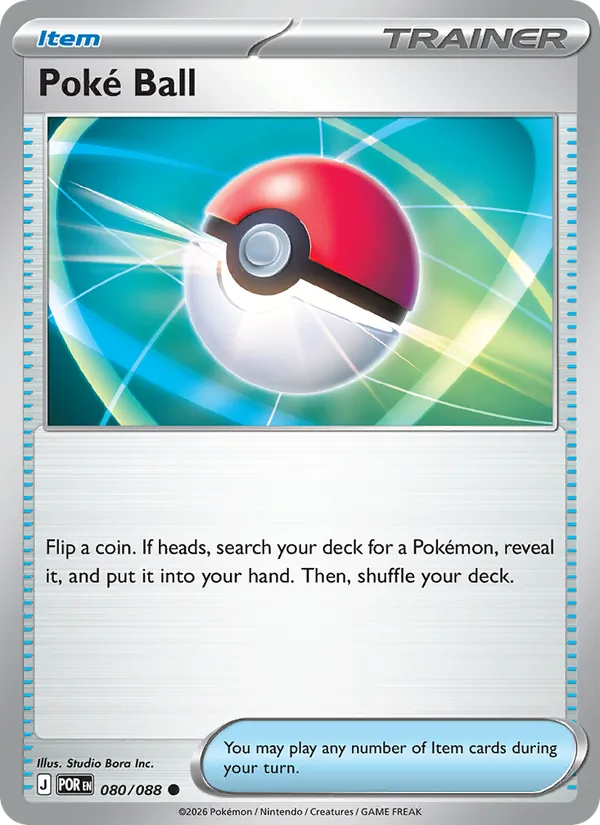 Poké Ball Perfect Order 080/88