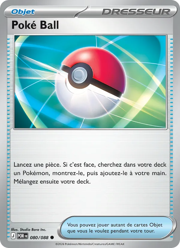 Poké Ball Équilibre Parfait 080/88