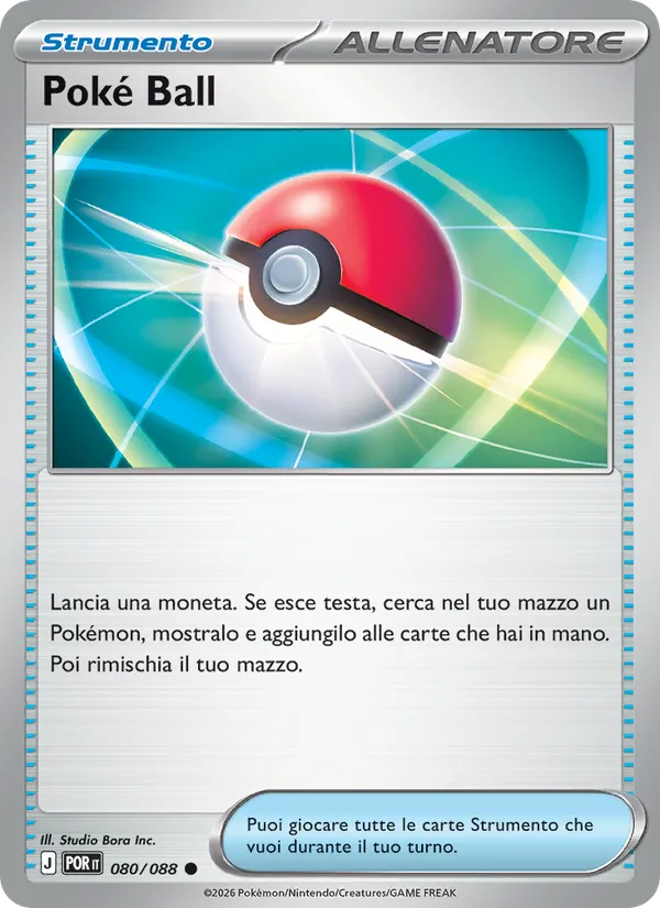 Poké Ball Equilibrio Perfetto 080/88
