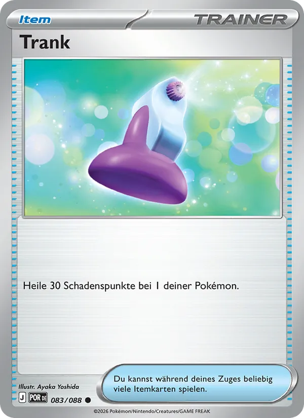 Trank Optimale Ordnung 083/88