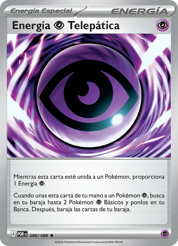 Energía Psychic Telepática Equilibrio Perfecto 088/88
