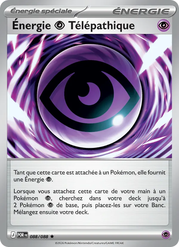 Énergie Psychic Télépathique Équilibre Parfait 088/88