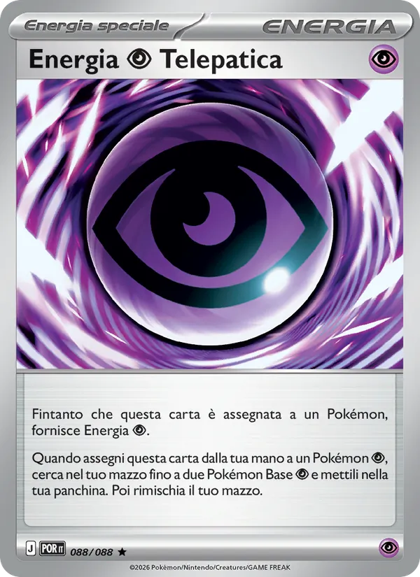 Energia Psychic Telepatica Equilibrio Perfetto 088/88