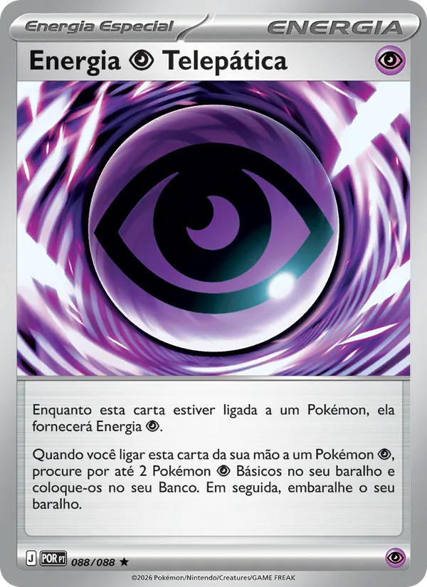 Energia Psychic Telepática Equilíbrio Perfeito 088/88