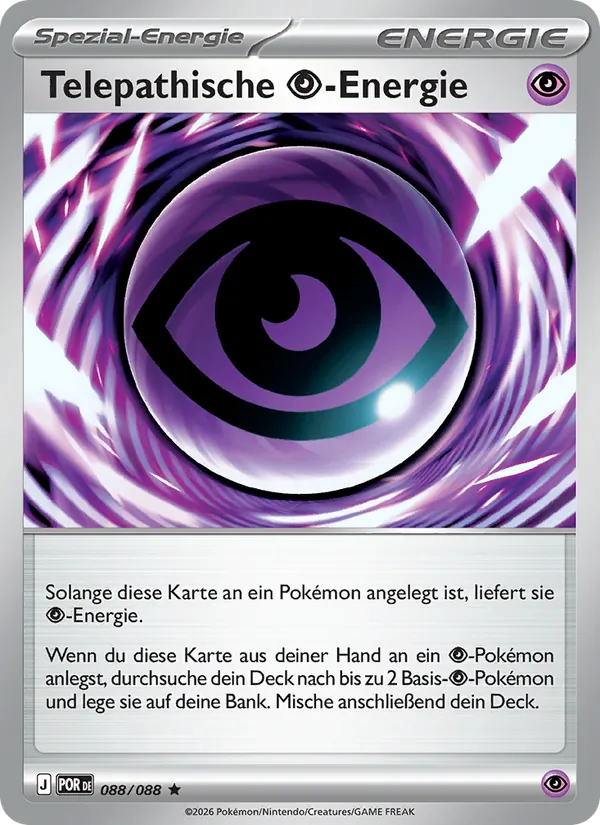 Telepathische Psychic-Energie Optimale Ordnung 088/88