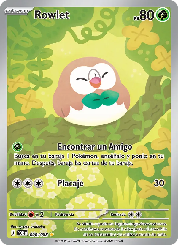 Rowlet Equilibrio Perfecto 090/88