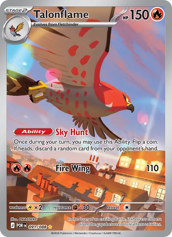 Talonflame Perfect Order 091/88