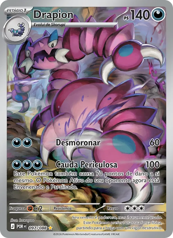 Drapion Equilíbrio Perfeito 097/88