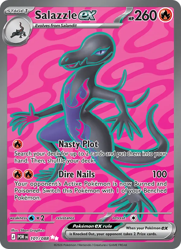 Salazzle ex Perfect Order 101/88