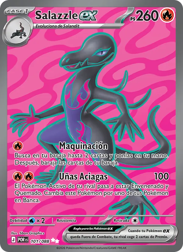 Salazzle ex Equilibrio Perfecto 101/88