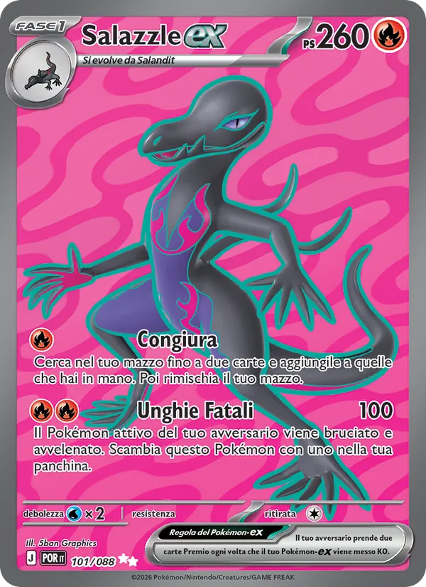 Salazzle-ex Equilibrio Perfetto 101/88