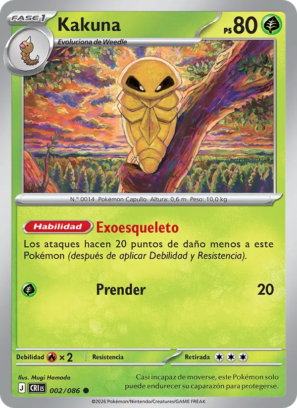Kakuna Caos Creciente 002/86