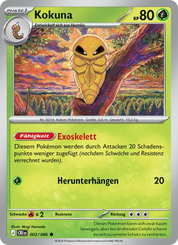 Kokuna Wachsendes Chaos 002/86