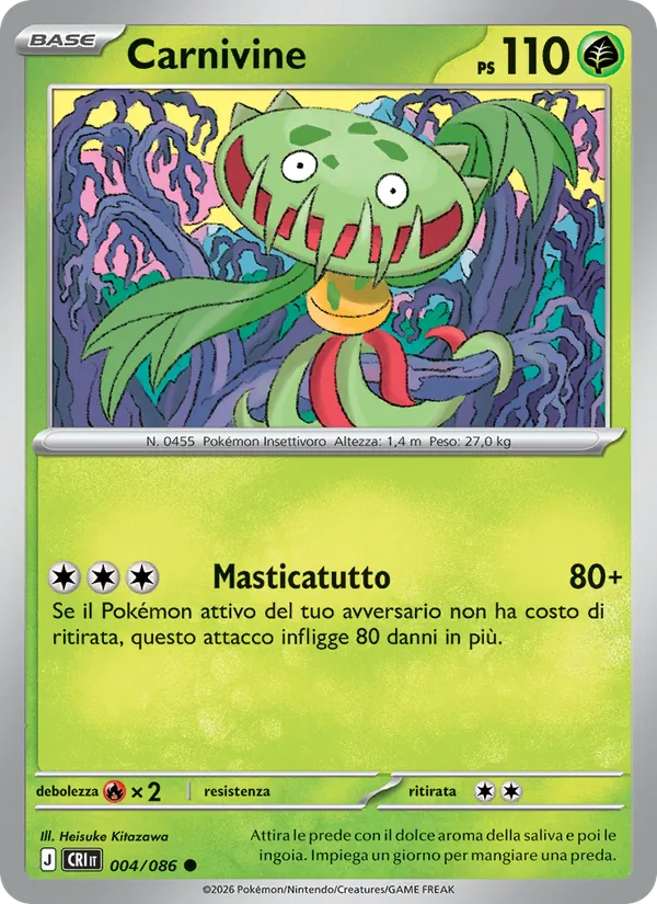 Carnivine Caos Nascente 004/86