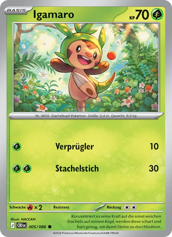 Igamaro Wachsendes Chaos 005/86