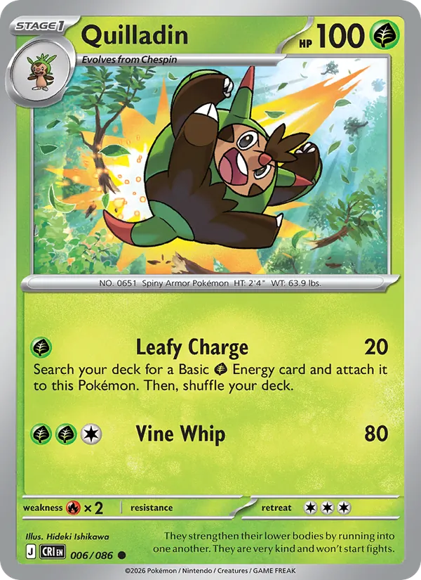 Quilladin Chaos Rising 006/86