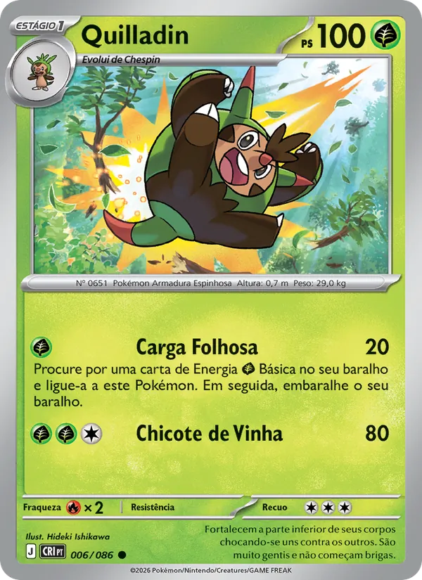 Quilladin Caos Ascendente 006/86