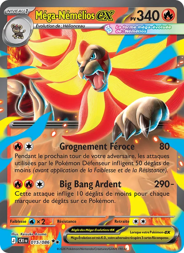 Méga-Némélios-ex Chaos Ascendant 015/86