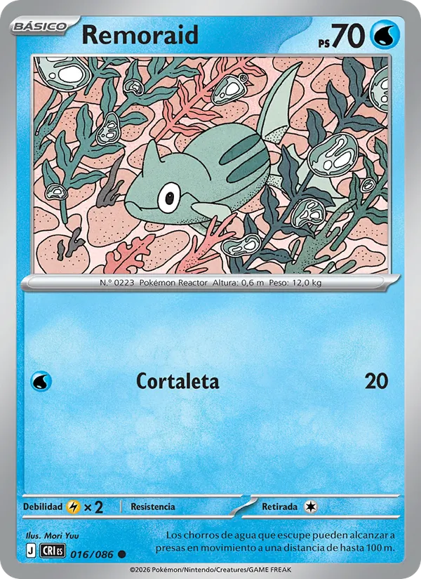 Remoraid Caos Creciente 016/86