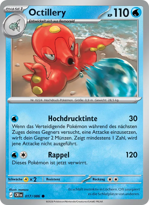 Octillery Wachsendes Chaos 017/86